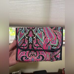 Mary Kay Cloth Makeup Cosmetic Bag w/Built in Mirror